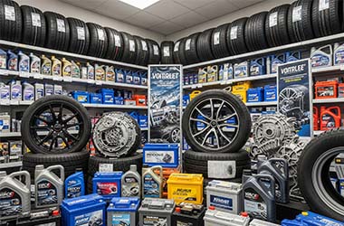 automobile and spare parts